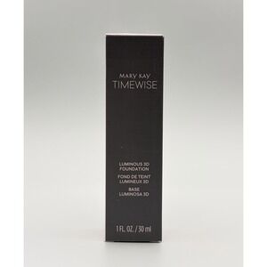Mary Kay TimeWise Luminous 3D Foundation Ivory C 100 Normal to Dry Skin 1oz NIB